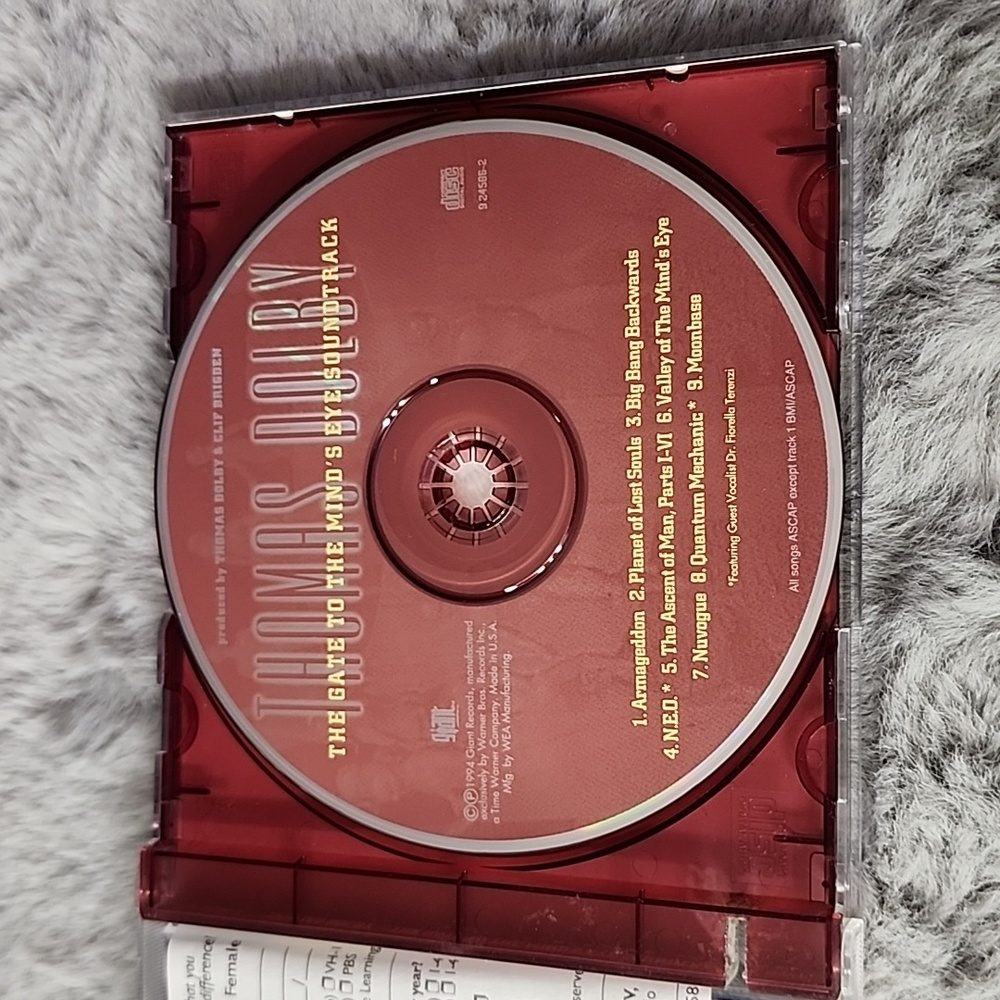 Thomas Dolby The Gate to the Mind's‎ Eye Soundtrack - Picture 4 of 5